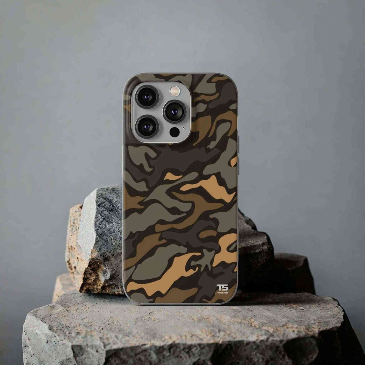 Orange Camo Phone Case - True South