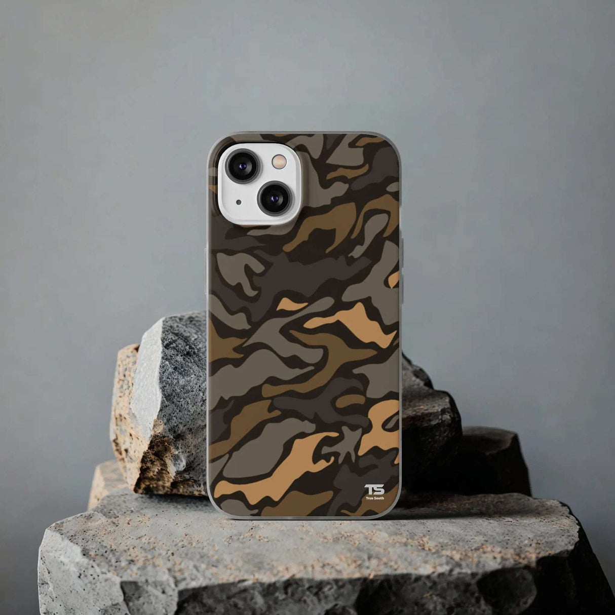 Orange Camo Phone Case - True South