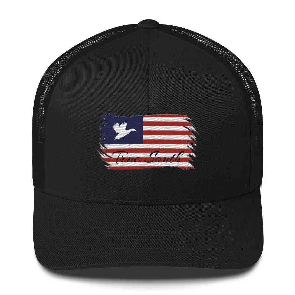 American Flag With Flying Duck Hat - True South