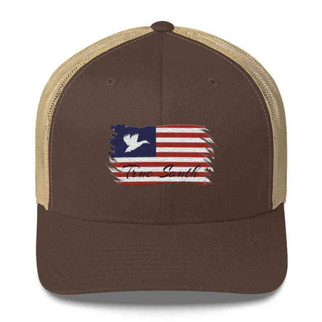 American Flag With Flying Duck Hat - True South