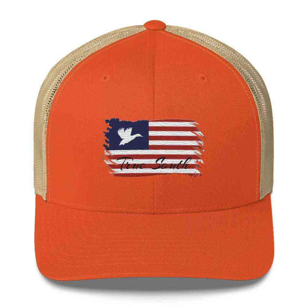 American Flag With Flying Duck Hat - True South
