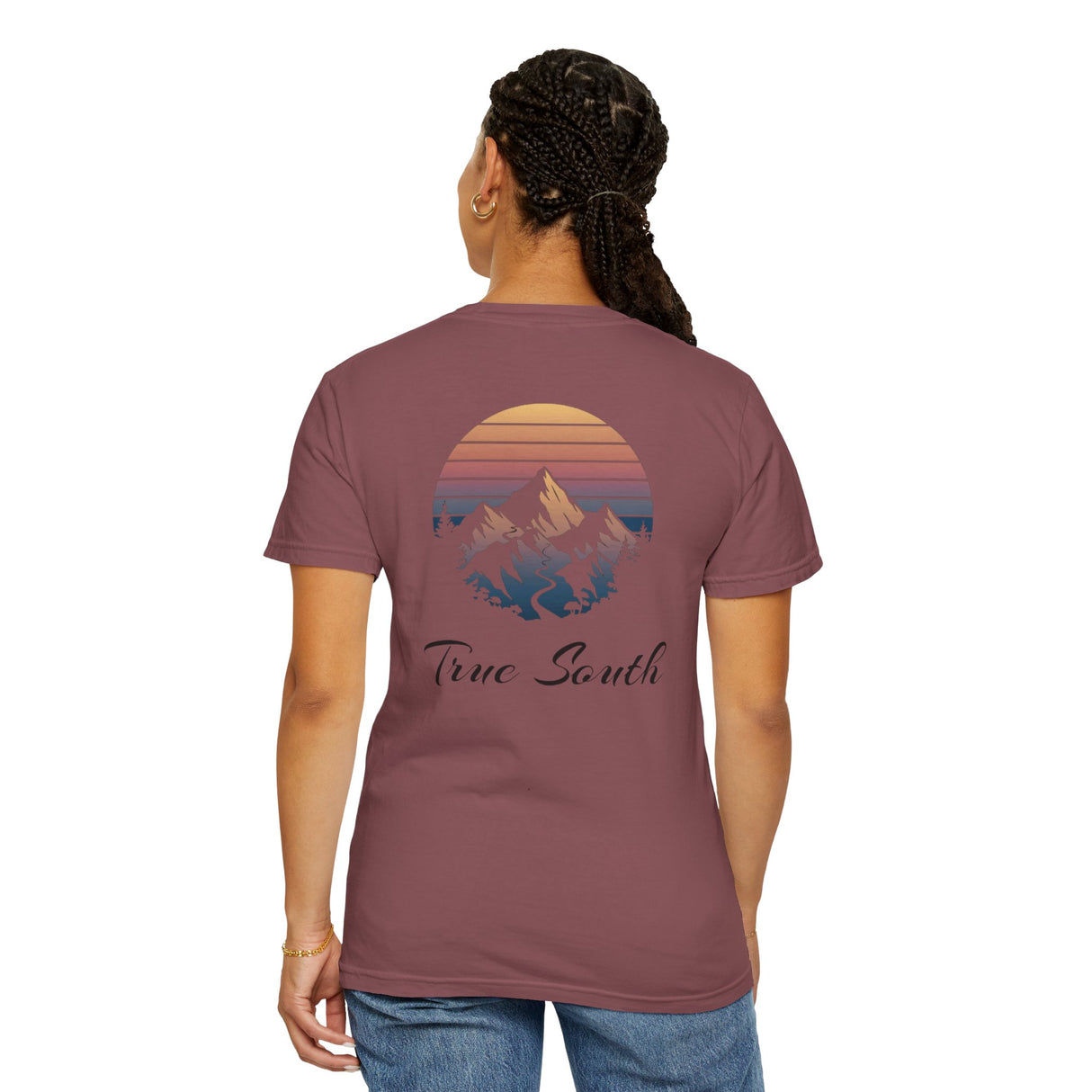 Sunset Peaks Tee Printify