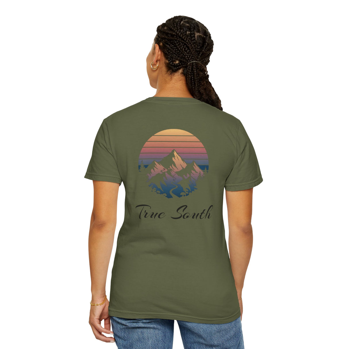 Sunset Peaks Tee Printify