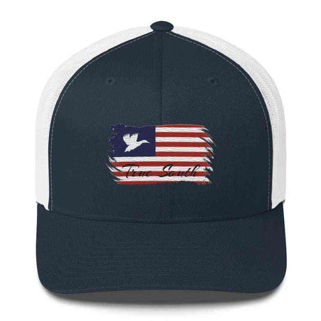 American Flag With Flying Duck Hat - True South